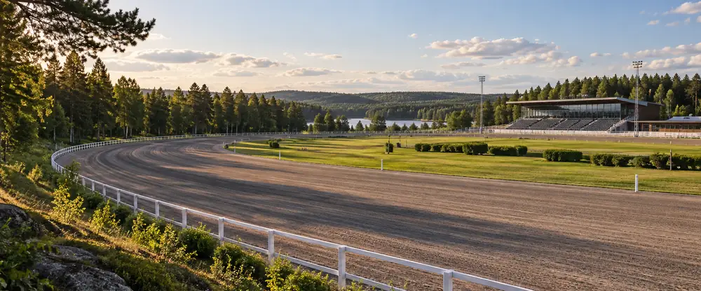 GS75.com: travhästar och kuskar under ett lopp